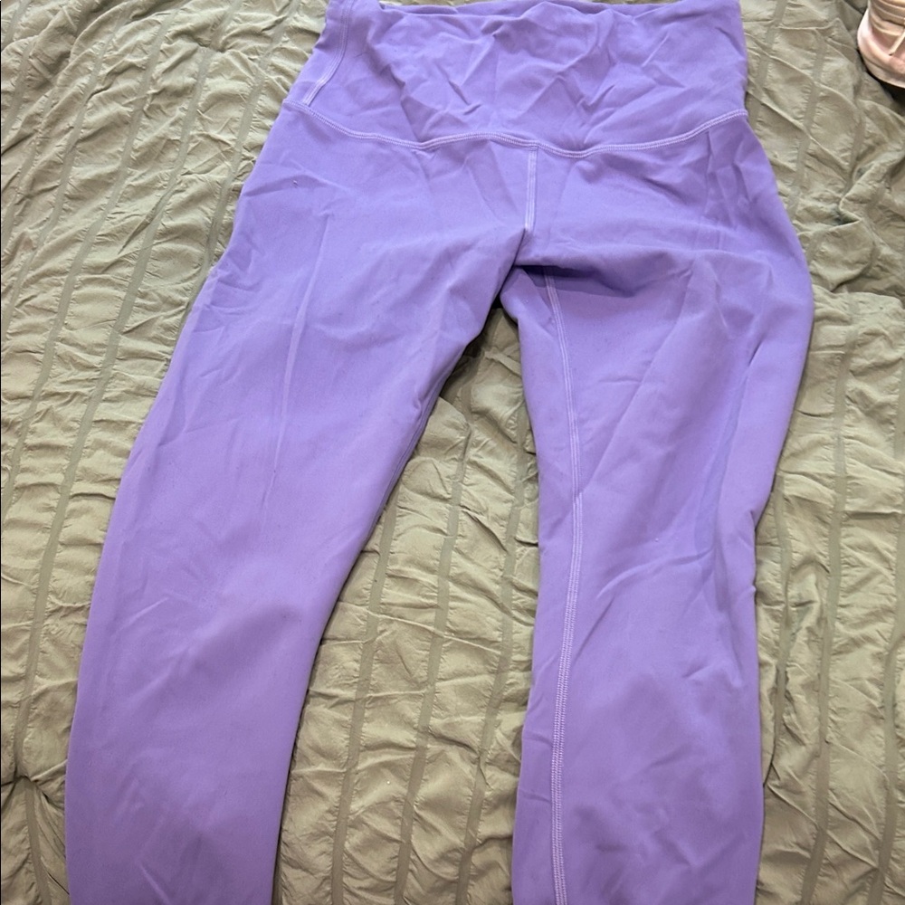 Lavender High-Waisted Lululemon leggings